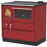 Küchenofen Alfa Plam 85 G Eco Design Dauerbrandherd Rot 8,3 kw A+ NEU