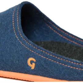 Gottstein Wool Slide-In in midnight /orange - Gr.: 38