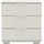 WIMEX Nachtschrank Easy Plus 52 x 38 x 58 cm Weiß