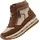 Mustang Damen Stiefelette sportliche Plateau-Sohle 15M0312003, Größe:38 EU, Farbe:Braun