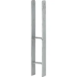 Vormann H-Pfostenträger 91 x 600 mm Mehrfarbig/Feuerverzinkt