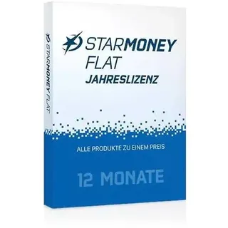 StarMoney 15 Flat Jahreslizenz inkl. Premiumsupport