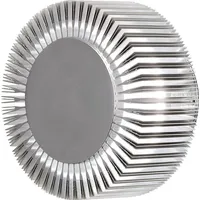Konstsmide Außenwandleuchte Aluminium 15,0 cm inkl. Bewegungsmelder silber