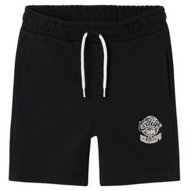 name it - Sweat-Shorts NKMDALOVAN College Champs in black, Gr.128,