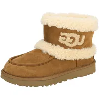 UGG ULTRA MINI UGG FLUFF Stiefel braun chestnut 1145410 für Damen, braun, Gr. 36 EU