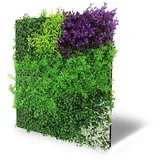 JANGAL Wandpaneel Modular Wall, 520 x 520 mm, Design flora Violett lila