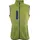 James & Nicholson Strickfleece Weste Kiwi-Melange/Royal L