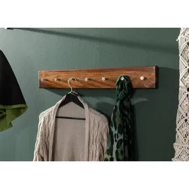 Massivmoebel24 Wandgarderobe Toronto Walnuss