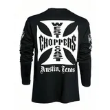 West Coast Choppers Sweatshirt Schwarz 3XL