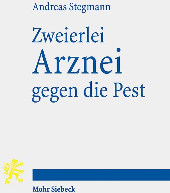 Zweierlei Arznei Gegen Die Pest - Andreas Stegmann  Kartoniert (TB)