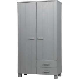 Woood Dennis Garderobenschrank 111x55x202 grau