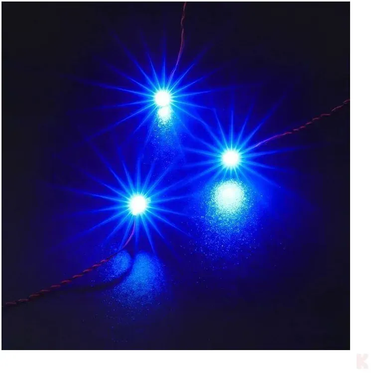 Briksmax BXA6_3 15cm Einzel LED Blau (3 Stück)