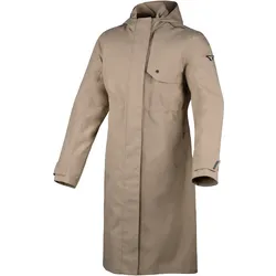 Macna Swan Damen Motorrad Regenmantel, beige, Größe M