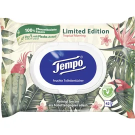 Tempo Feuchtes Toilettenpapier Limited Edition 1-lagig,