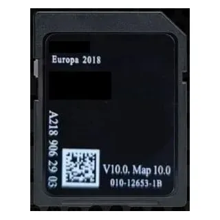 Generisch SD Karte GPS-Navigation Europa Türkei 2018 v10 – A2189062903 kompatibel mit Mercedes Garmin MAP Pilot – STAR1