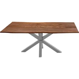 sam möbel gmbh Quincy 240 x 77 x 100 cm Akazie nussbaum