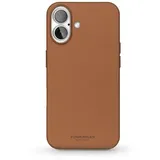VONMÄHLEN Like Leather Case für iPhone 16 braun