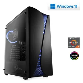 CSL Gaming-PC M10850H AMD Ryzen 7 5700G 4,6 GHz 16 GB RAM 1 TB SSD