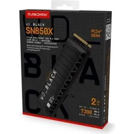 Western Digital Black SN850X 2 TB M.2 WDS200T2XHE