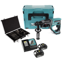 Makita DHR202RTJ inkl. 2 x 5,0 Ah + 17-tlg. Zubehör Set