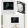Revolt Wand-Thermostat für Fußbodenheizung, LCD, Touch-Tasten, programmierbar