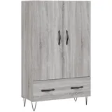 vidaXL Highboard Grau Sonoma 69,5x31x115 cm Holzwerkstoff