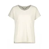 Alife & Kickin Rundhalsshirt ALIFE & KICKIN, Damen, Gr. M, orange hour, weiß, 100% Baumwolle (Bio), Rundhals, Shirts Rundhalsshirt, leichtes Sommer-Top mit Print aus Bio-Baumwolle mit Rundhals