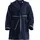 Bruno Banani Kinderbademantel BRUNO BANANI "Danny, Ideal für Zuhause, Schwimmbad oder im Urlaub" Gr. 104, blau (marine), L:61cm, Walkfrottee, Hausmäntel, mit Logostreifen, aus 100% Baumwolle