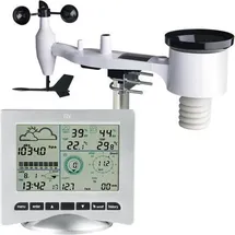 ELV Funk-Wetterstation WS3080, inkl. Kombi-Solar-Außensensor (868 MHz) und PC-Auswertesoftware