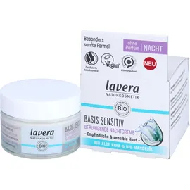 Lavera Basis Sensitiv Beruhigende Nachtcreme 50 ml