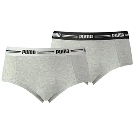 Puma Panty 4er Pack Grau XS