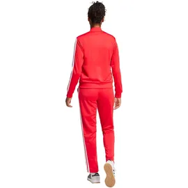 adidas Essentials 3-Stripes Trainingsanzug Rot/Weiß XXL