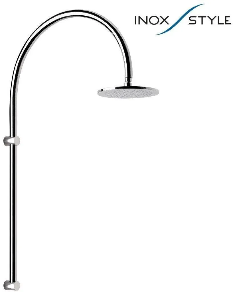 Inoxstyle Arco Beauty Wand-Außendusche - Edelstahl poliert