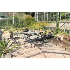 ACAMP Stapelstuhl Alpha Rope 55 x 57 x 83 cm anthrazit 6 St.