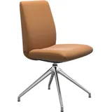 Stressless Stuhl Laurel | Drehgestell D350 Batick New Caramel Ohne Armlehnen Niedriger Rücken Poliertes Aluminium