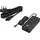 Conceptronic Ladegerät 1Port GaN USB PD Desktop-Ladegerät, Integriertes USB-C-Kabel, UK-Stecker