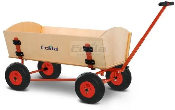 Eckla Fun Trailer long Bollerwagen, pannensichere Reifen