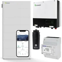 Growatt SPH8000TL3-BH-UP Solarspeicher 15,3 kWh Hybrid Wechselrichter Set
