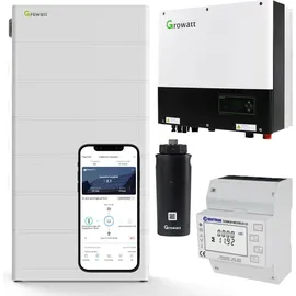 Growatt SPH8000TL3-BH-UP Solarspeicher 15,3 kWh Hybrid Wechselrichter Set
