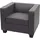 MCW Sessel Lille Kunstleder 0 x 0 x 0 cm Grau
