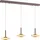 neuhaus pure® by paul neuhaus PURE 3-flg. 60 cm dunkelbraun Metall