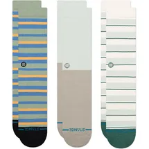 Stance Prep Stripe 3er Pack Mehrfarbig 43-46