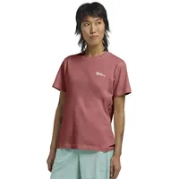 Jack Wolfskin Essential Kurzarm-t-shirt - Mineral Red - L