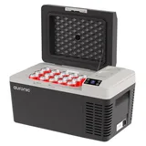 Auronic Elektrische Kühlbox - Gefrierbox - Kompressor - 12V 230 Volt - Camping Kühlschrank - Auto - 20L - Schwarz/Grau