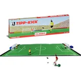 TIPP-KICK Classic 80x47cm Spielfeld - 2x Spieler, 2x Torwart, 2x Tor, 2x Ball