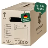BB-Verpackungen GmbH 120 x Umzugskarton Smart 40 kg Traglast stabile Umzugskiste Umzug Umzugsmaterial 2-wellige Movebox BB-Verpackungen