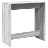 vidaXL Bartisch 102 x 50 x 103,5 cm Grau