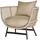 JAN KURTZ Suka Sessel Aluminium taupe