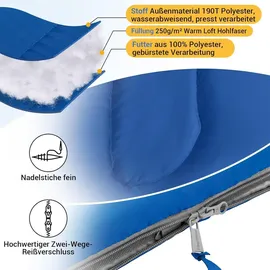 luxuskollektion Deckenschlafsack Camping 3-4 Jahreszeiten