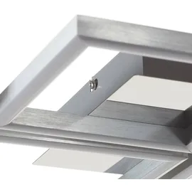 Briloner LED Deckenleuchte 75 cm aluminium-chrom